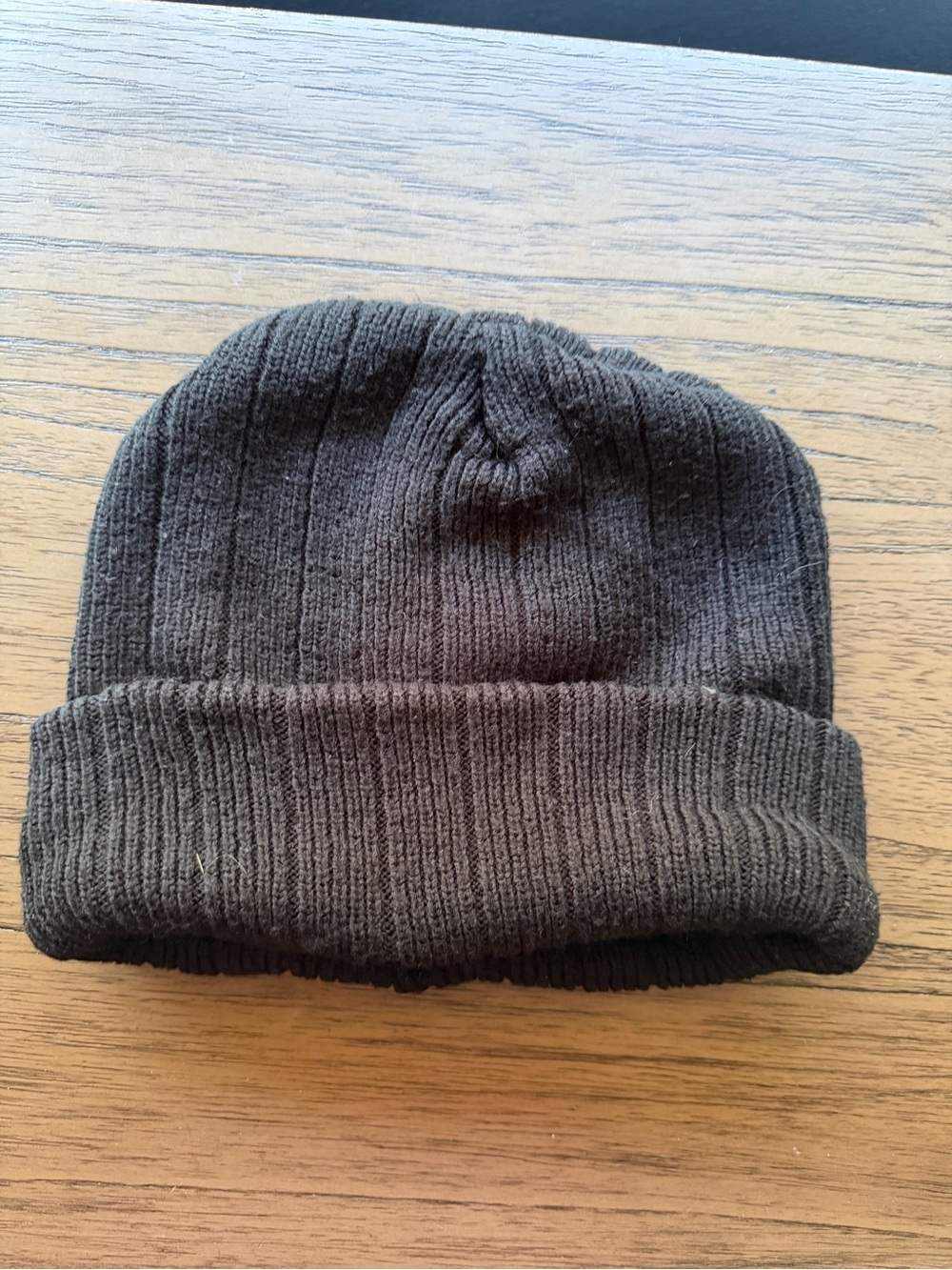 Classic Knit Beanie - Dark Brown